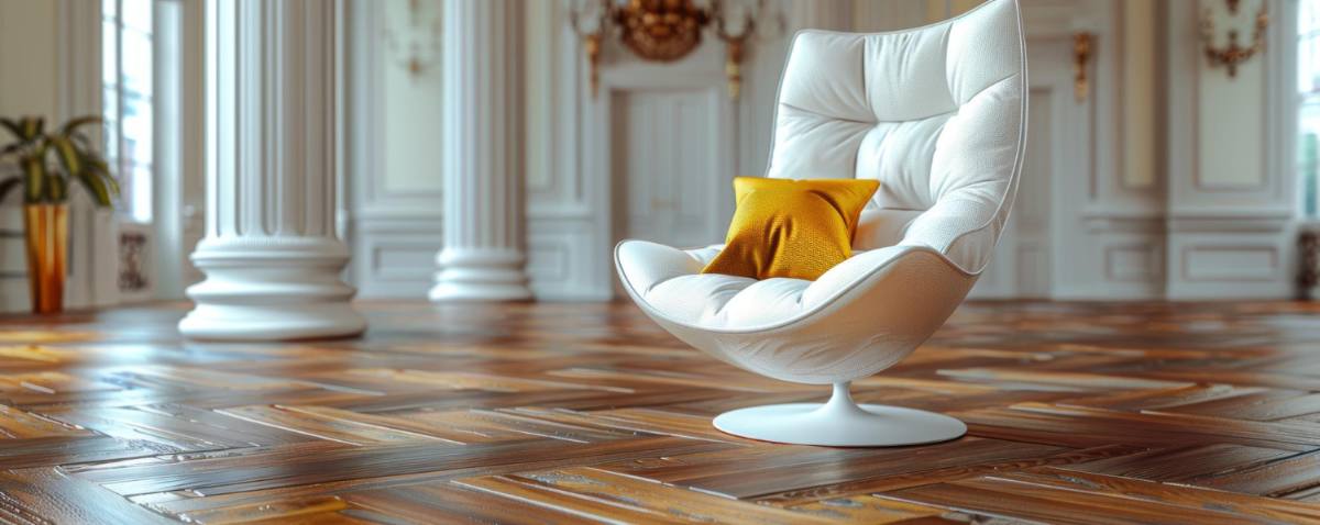 Wood-look SPC flooring installed in a modern Dubai living space