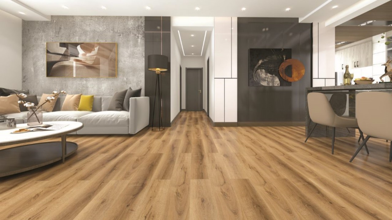SPC flooring in Dubai waterproof durable modern flooring solution for homes and offices