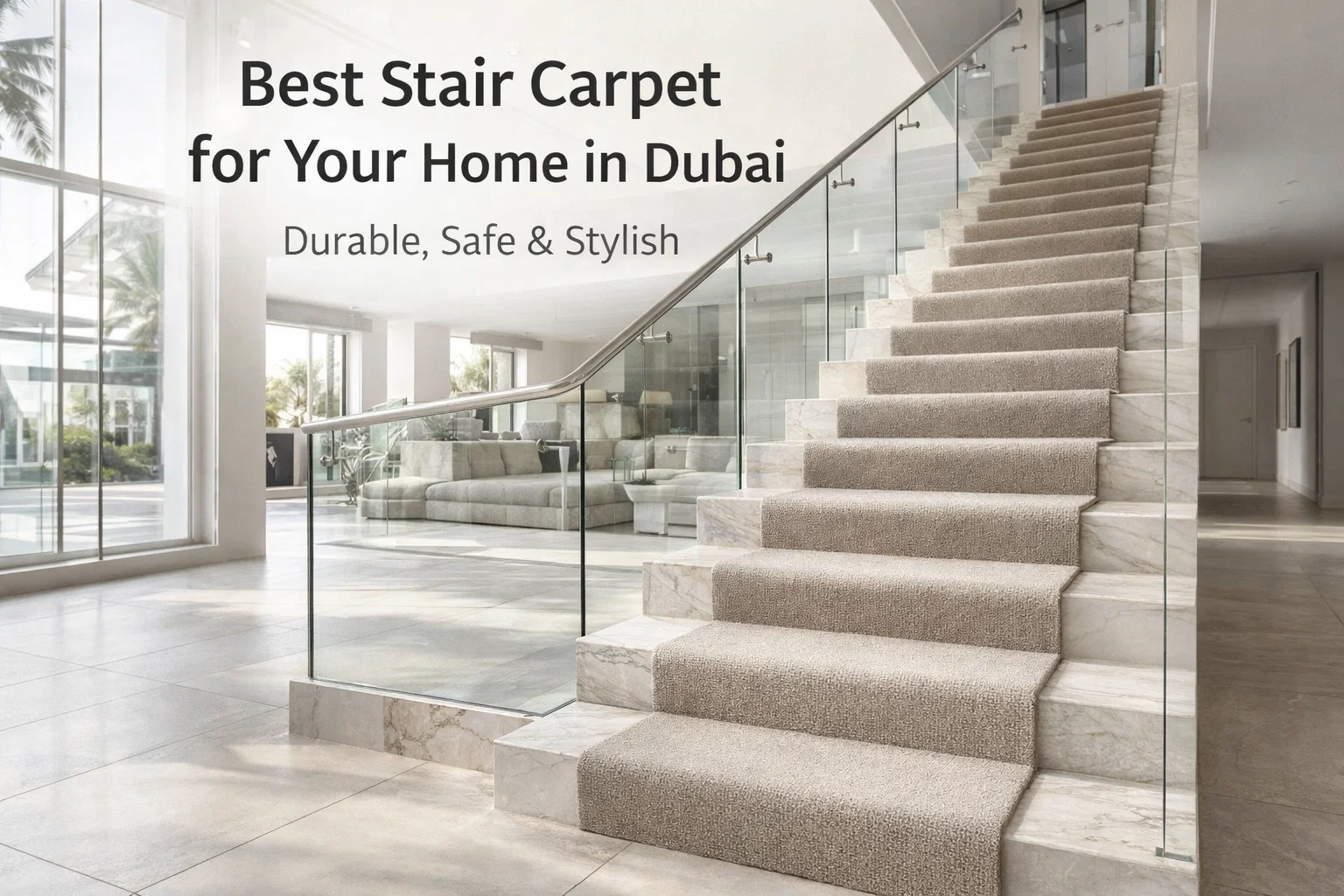 Best Stair Carpet for Dubai Homes