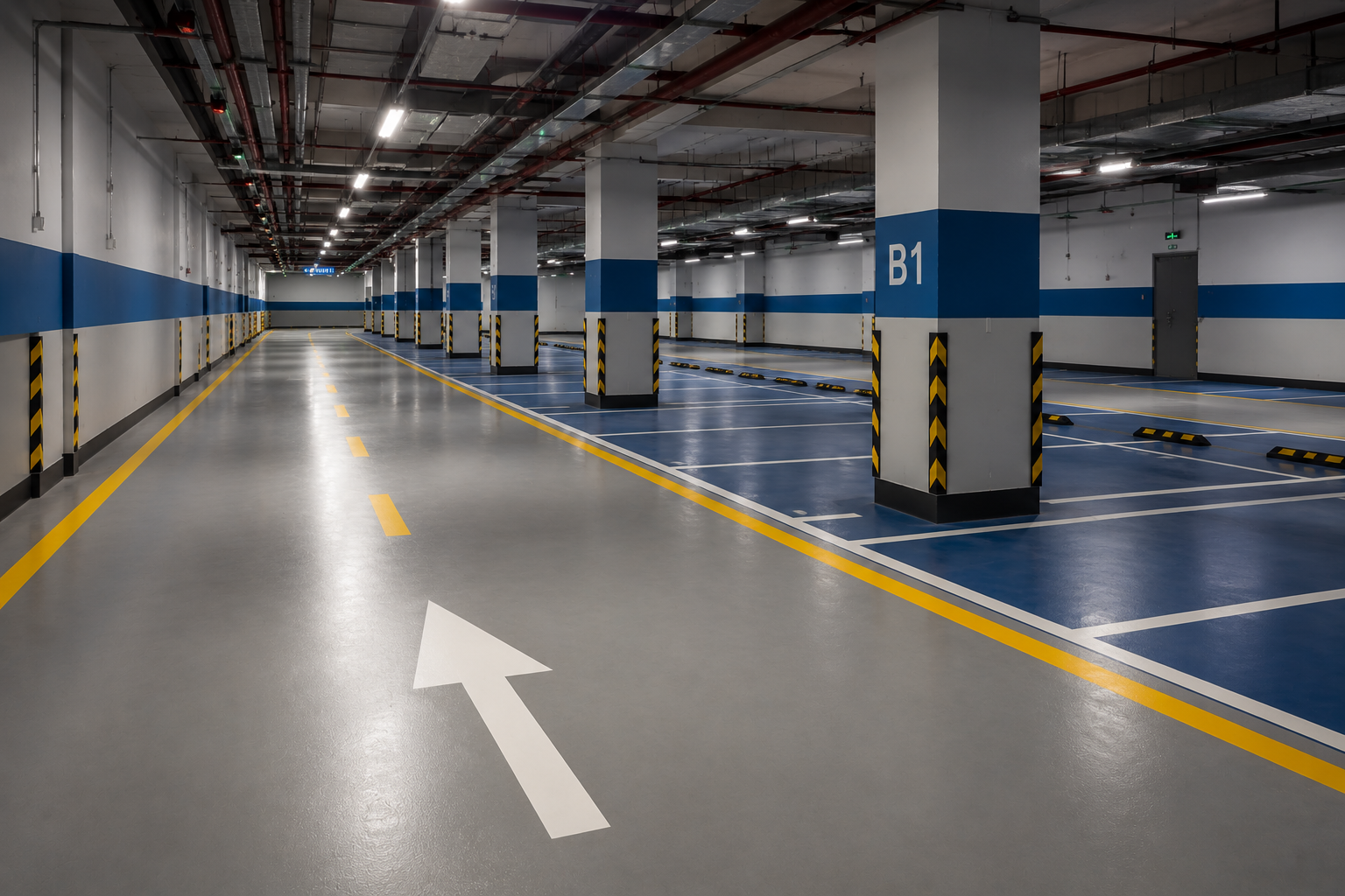 Basement Parking Flooring