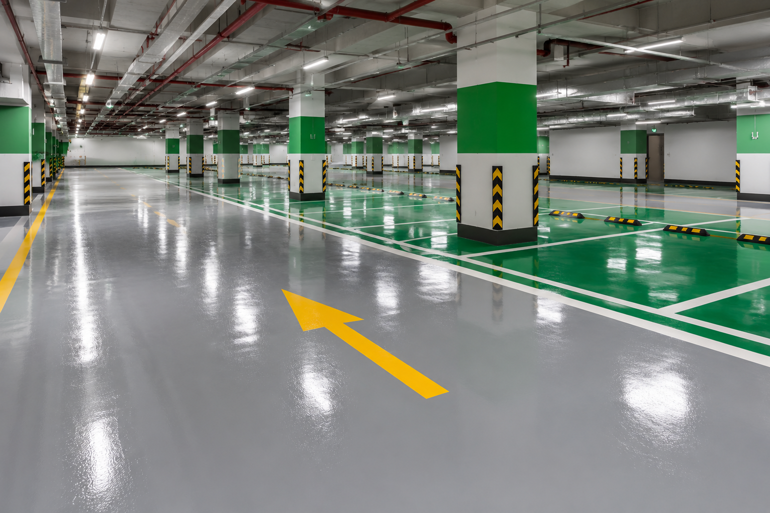 Epoxy Parking Floor