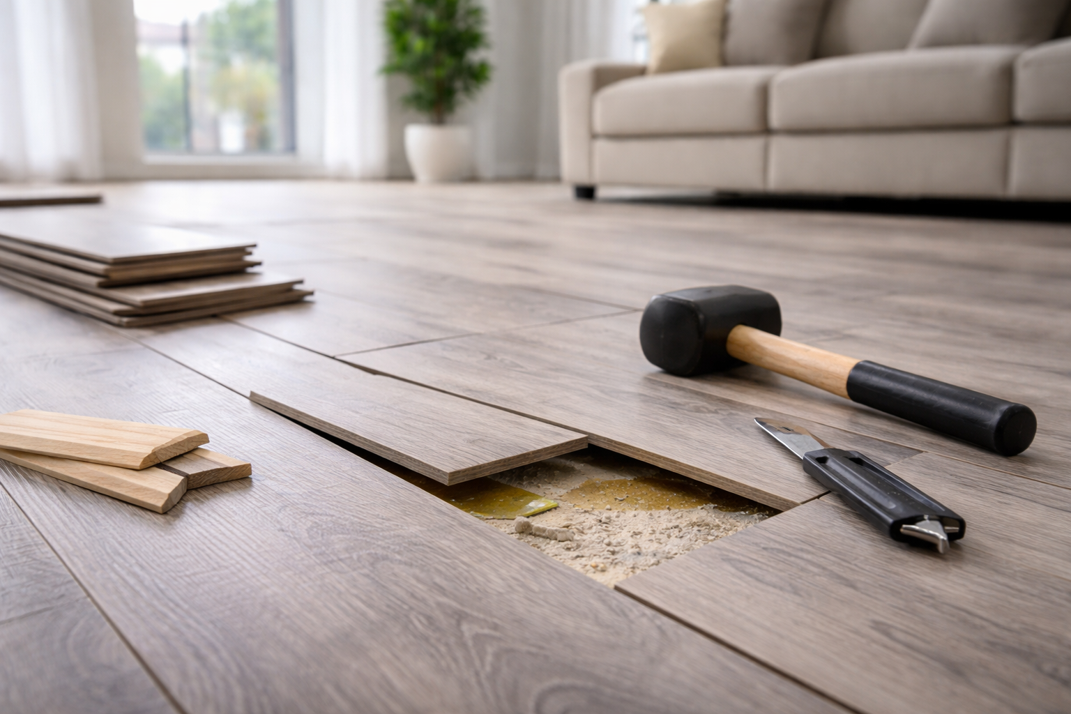 Flooring Repairing Fixing Dubai