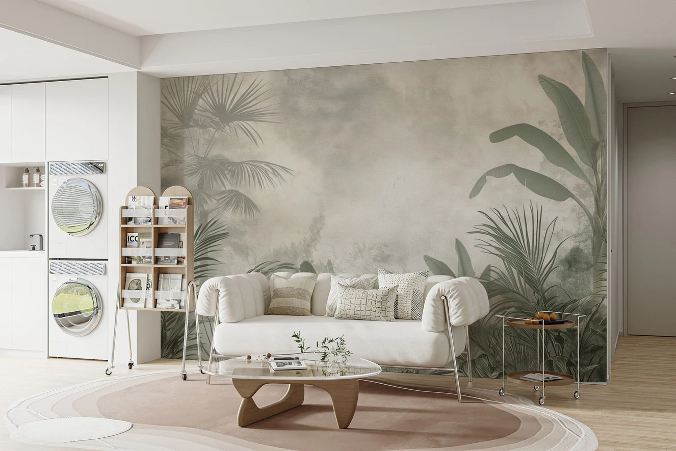 Living Room Wallpaper Dubai