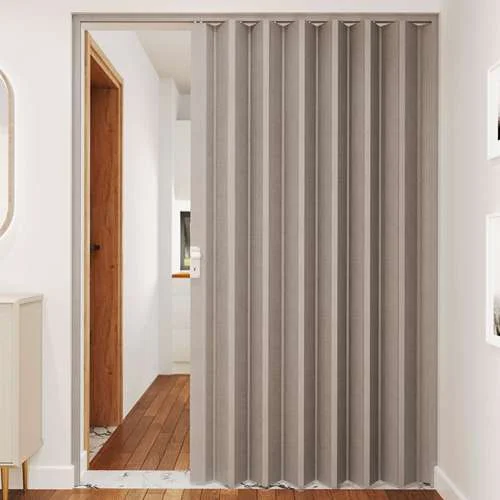 PVC Folding Doors – Grey