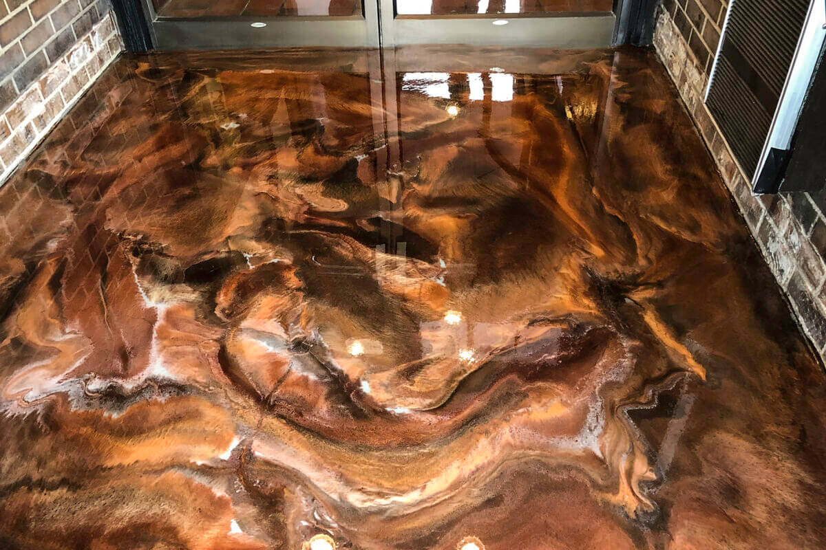 Metallic Epoxy Flooring Dubai