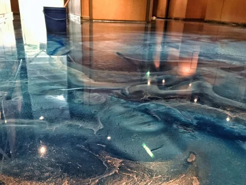 Metallic Epoxy Flooring Dubai