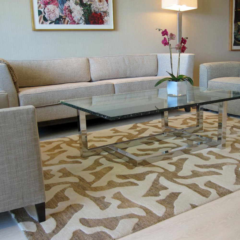 Living Room Carpet Installation Dubai