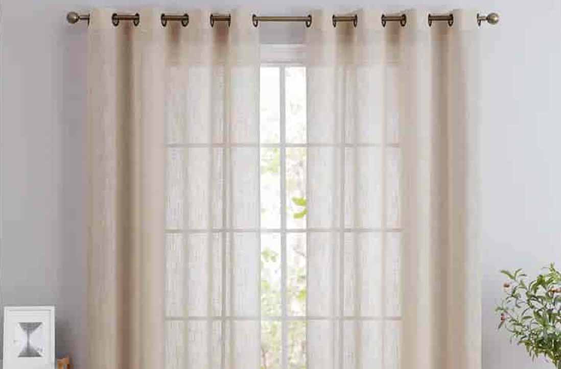 Linen Curtains Shop Supplier in Dubai