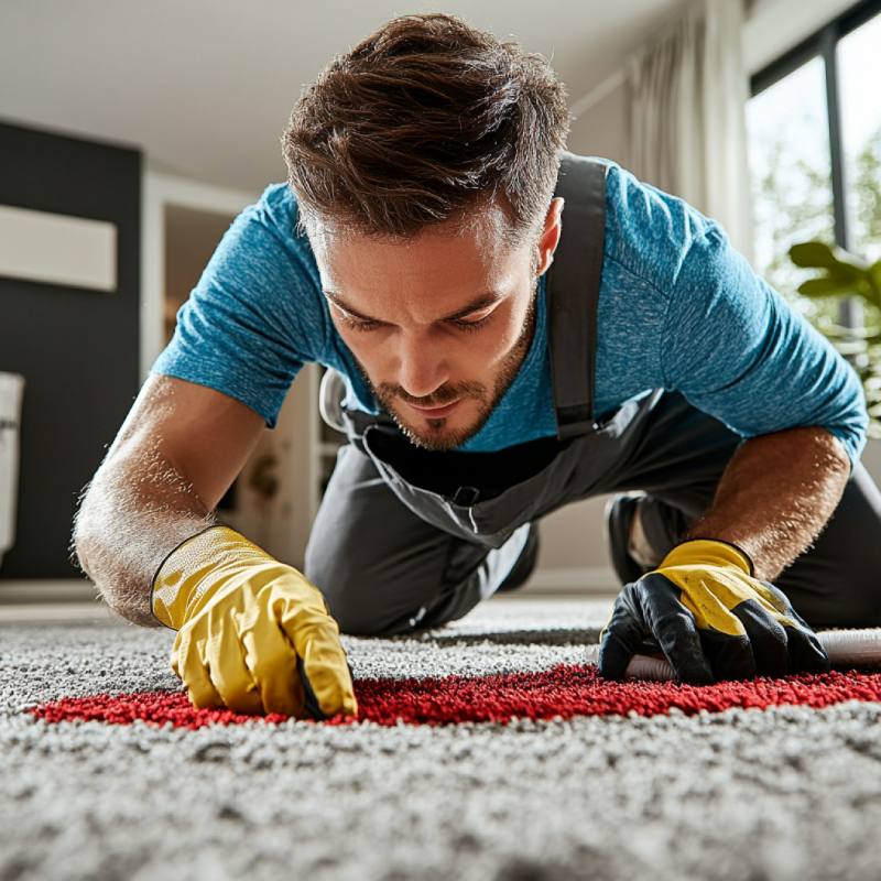 Nylon carpet fitting and trimming
